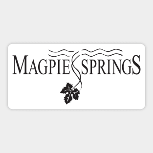 Magpie Springs logo - Magpie Springs - Adelaide Hills Wine Region - Fleurieu Peninsula - South Australia Sticker